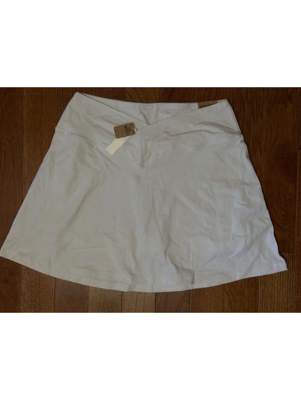 Victoria's Secret PINK High Waist Crossover Skirt XL White